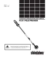 Preview for 1 page of Shindaiwa 62888-94013 Owner'S/Operator'S Manual