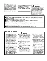 Preview for 3 page of Shindaiwa 65002 Owner'S/Operator'S Manual