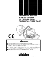 Preview for 1 page of Shindaiwa 68006-94310 Owner'S/Operator'S Manual