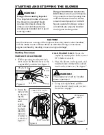 Preview for 9 page of Shindaiwa 68232-94011 Owner'S/Operator'S Manual