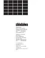 Preview for 24 page of Shindaiwa 68241-94310 Owner'S/Operator'S Manual