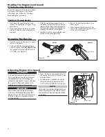 Preview for 10 page of Shindaiwa 68242-94311 Owner'S/Operator'S Manual