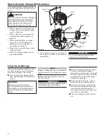 Предварительный просмотр 14 страницы Shindaiwa 68800-94313 Owner'S/Operator'S Manual