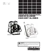 Preview for 1 page of Shindaiwa 68915-94310 Owner'S/Operator'S Manual