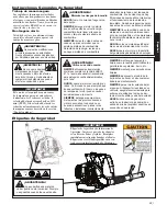 Preview for 23 page of Shindaiwa 68915-94310 Owner'S/Operator'S Manual