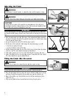 Preview for 8 page of Shindaiwa 78702 Owner'S/Operator'S Manual