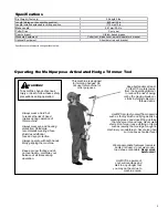 Предварительный просмотр 5 страницы Shindaiwa 78703 Owner'S/Operator'S Manual