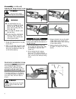 Предварительный просмотр 8 страницы Shindaiwa 78703 Owner'S/Operator'S Manual