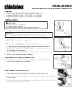 Preview for 5 page of Shindaiwa 78890-40000B Head Instructions