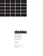 Preview for 12 page of Shindaiwa 80555 Owner'S/Operator'S Manual