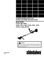 Preview for 1 page of Shindaiwa 80562 Upgrade Instructions