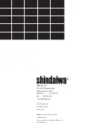 Preview for 12 page of Shindaiwa 80709 Owner'S/Operator'S Manual