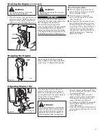 Preview for 11 page of Shindaiwa 81359 Owner'S/Operator'S Manual