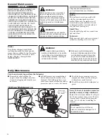 Preview for 14 page of Shindaiwa 81359 Owner'S/Operator'S Manual