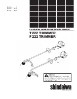 Shindaiwa 81372 Owner'S/Operator'S Manual предпросмотр