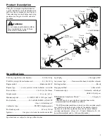 Preview for 5 page of Shindaiwa 81605 Owner'S/Operator'S Manual