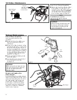 Предварительный просмотр 14 страницы Shindaiwa 81643 Owner'S/Operator'S Manual