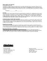 Предварительный просмотр 48 страницы Shindaiwa 81714 Owner'S/Operator'S Manual