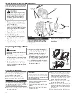 Preview for 14 page of Shindaiwa 81719 Owner'S/Operator'S Manual