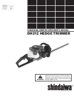 Preview for 1 page of Shindaiwa 82053 Owner'S/Operator'S Manual