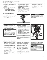 Preview for 11 page of Shindaiwa 89302 Owner'S/Operator'S Manual