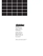 Preview for 72 page of Shindaiwa 89302 Owner'S/Operator'S Manual