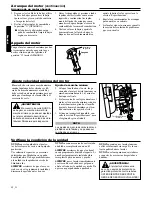 Предварительный просмотр 36 страницы Shindaiwa 89303 Owner'S/Operator'S Manual