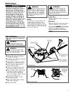 Предварительный просмотр 9 страницы Shindaiwa 89309 Owner'S/Operator'S Manual