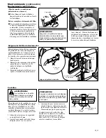 Предварительный просмотр 31 страницы Shindaiwa 89309 Owner'S/Operator'S Manual