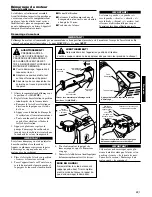 Предварительный просмотр 47 страницы Shindaiwa 89309 Owner'S/Operator'S Manual