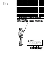 Shindaiwa 89310 Owner'S/Operator'S Manual preview