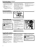 Preview for 10 page of Shindaiwa 89310 Owner'S/Operator'S Manual