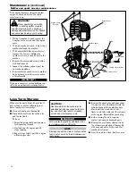 Preview for 16 page of Shindaiwa 89310 Owner'S/Operator'S Manual