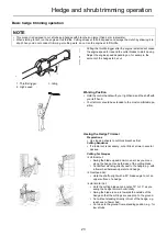 Предварительный просмотр 25 страницы Shindaiwa AH243S-LW Operator'S Manual