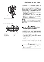 Предварительный просмотр 27 страницы Shindaiwa AH243S-LW Operator'S Manual