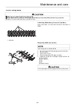 Предварительный просмотр 31 страницы Shindaiwa AH243S-LW Operator'S Manual