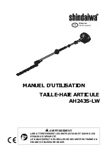 Предварительный просмотр 43 страницы Shindaiwa AH243S-LW Operator'S Manual