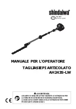 Предварительный просмотр 123 страницы Shindaiwa AH243S-LW Operator'S Manual