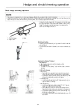 Preview for 25 page of Shindaiwa AH243S Operator'S Manual