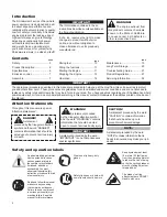 Предварительный просмотр 2 страницы Shindaiwa AH254 Owner'S/Operator'S Manual