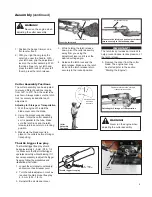 Предварительный просмотр 9 страницы Shindaiwa AH254 Owner'S/Operator'S Manual