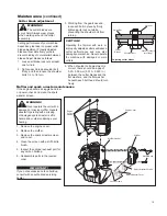 Предварительный просмотр 19 страницы Shindaiwa AH254 Owner'S/Operator'S Manual