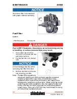 Предварительный просмотр 28 страницы Shindaiwa AH262 Operator'S Manual