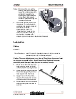 Предварительный просмотр 33 страницы Shindaiwa AH262 Operator'S Manual