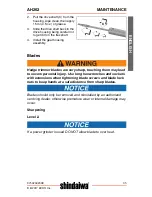 Предварительный просмотр 35 страницы Shindaiwa AH262 Operator'S Manual