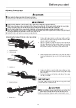 Предварительный просмотр 19 страницы Shindaiwa AH262S-HD Operator'S Manual