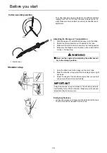 Предварительный просмотр 20 страницы Shindaiwa AH262S-HD Operator'S Manual