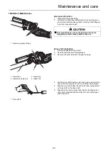 Предварительный просмотр 27 страницы Shindaiwa AH262S-HD Operator'S Manual