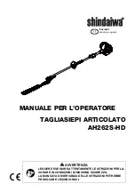 Предварительный просмотр 105 страницы Shindaiwa AH262S-HD Operator'S Manual