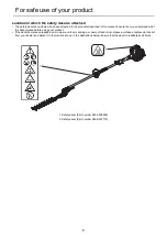 Предварительный просмотр 8 страницы Shindaiwa AH265S-HD Operator'S Manual